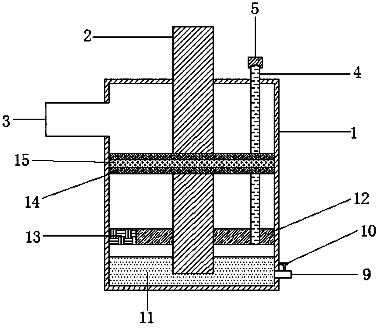 Automobile engine air suction filter