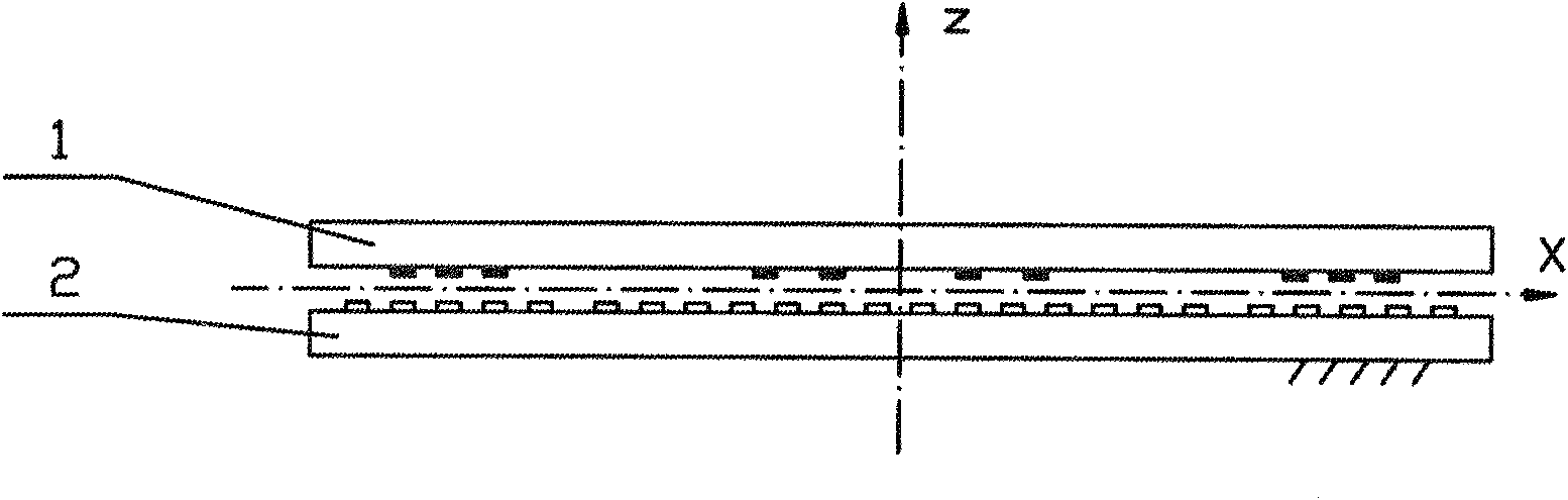 X-Y-Theta displacement direct decoupling measuring device and method based on plane capacitor