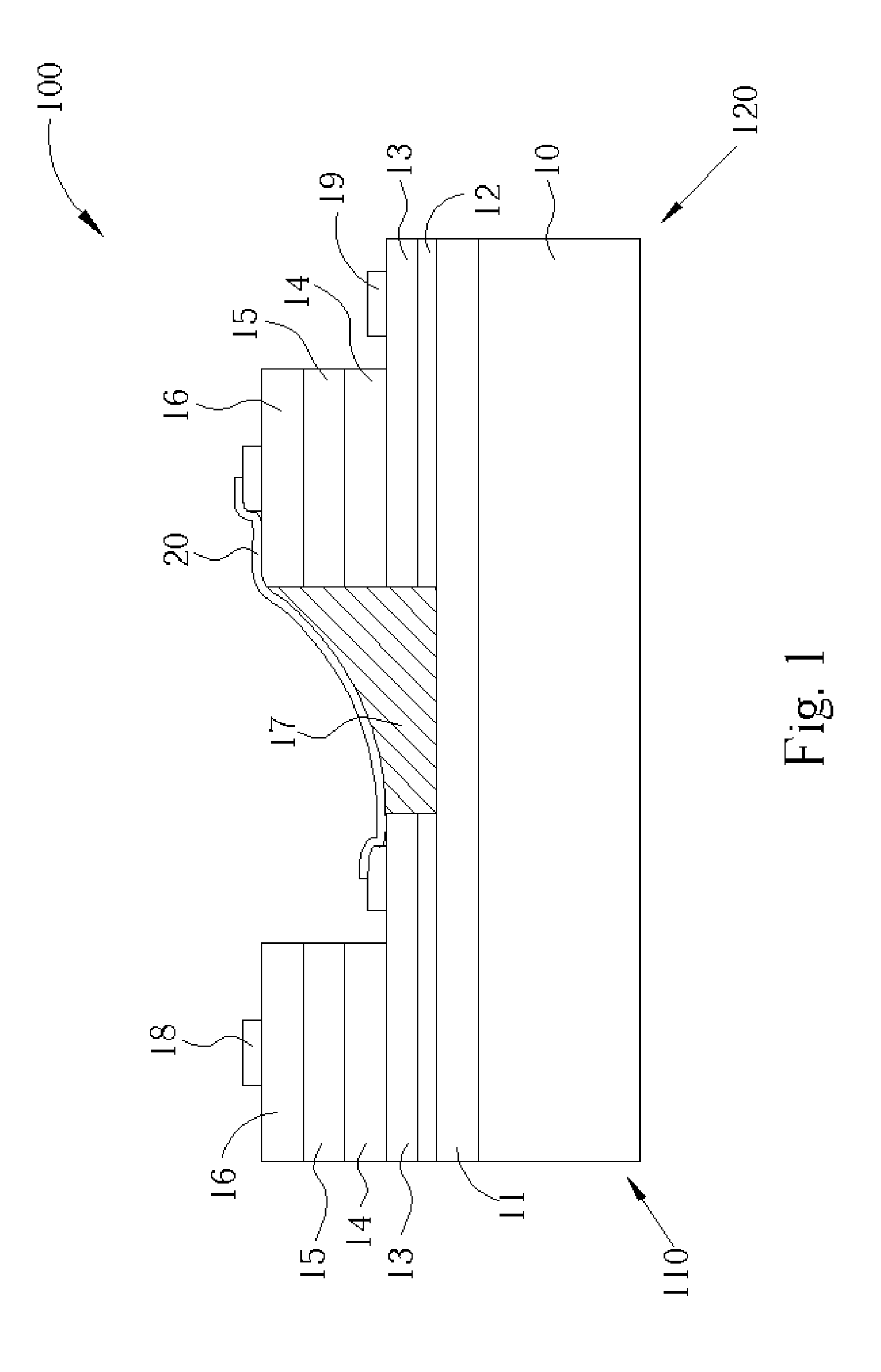 Light-emitting diode array having an adhesive layer