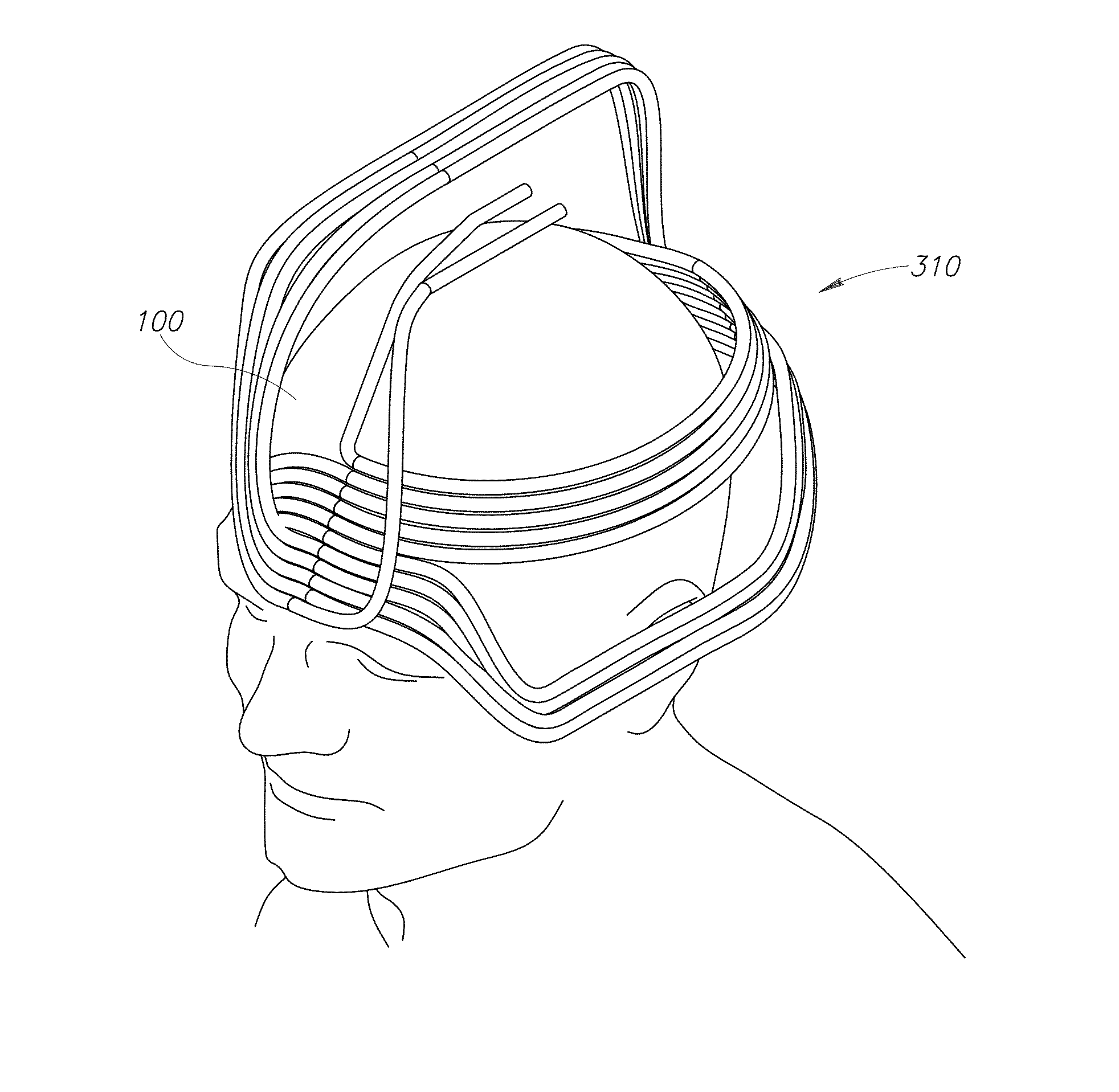 Unilateral coils for deep transcranial magnetic stimulation