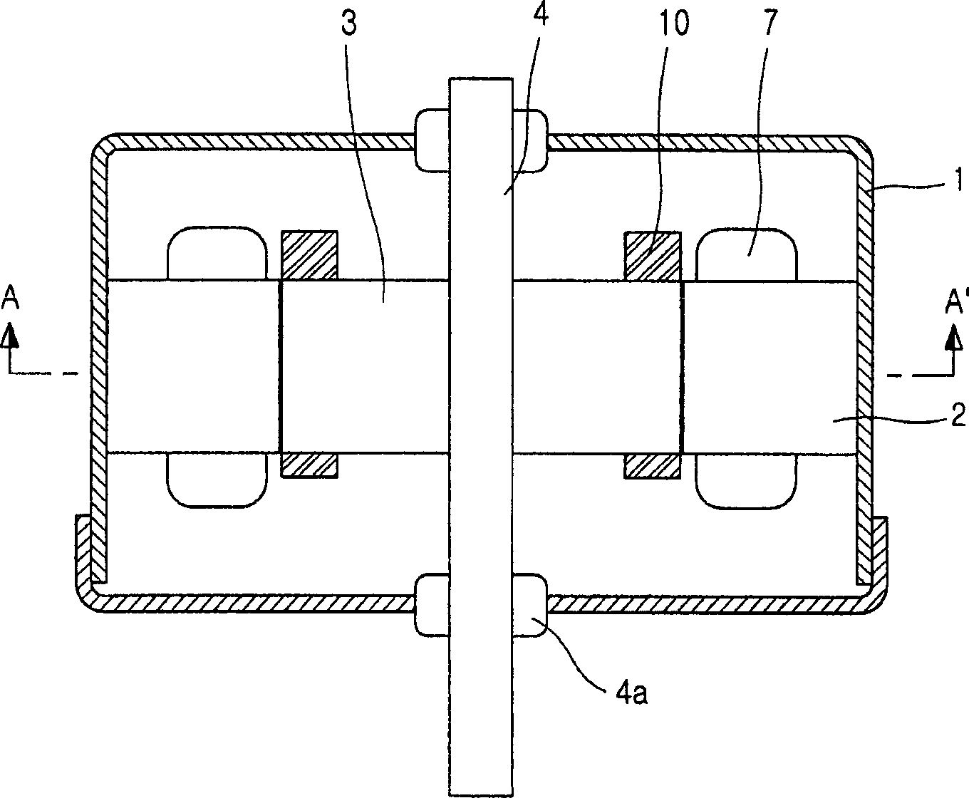 Single-phase induction motor