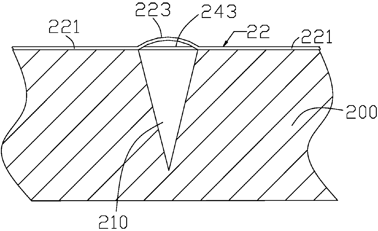 Crack width variation test method based on strain gauges