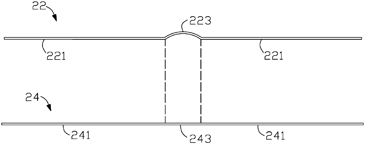 Crack width variation test method based on strain gauges