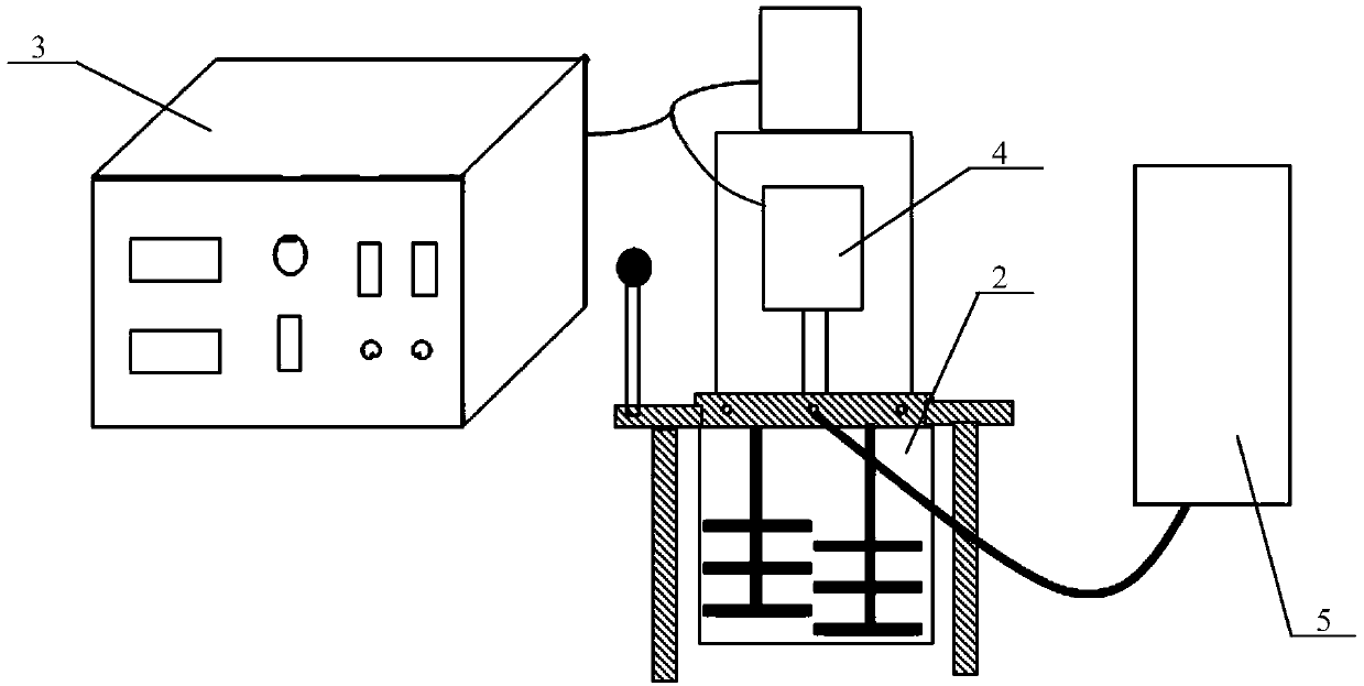 Device for preparing lamination propping agent and preparation method thereof