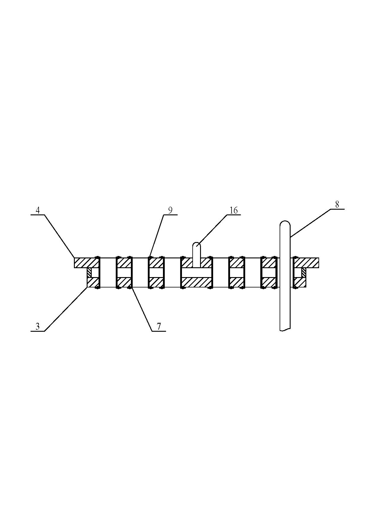 Process and equipment for rapidly removing iron in slurry