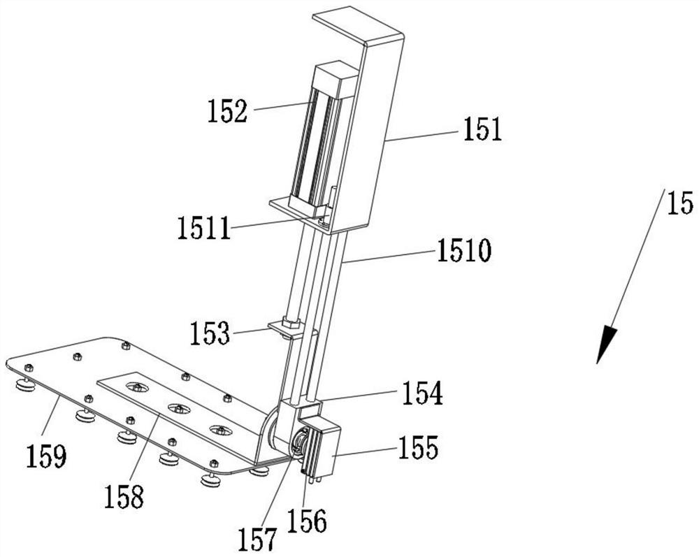 Liquid crystal display screen packaging and code spraying equipment