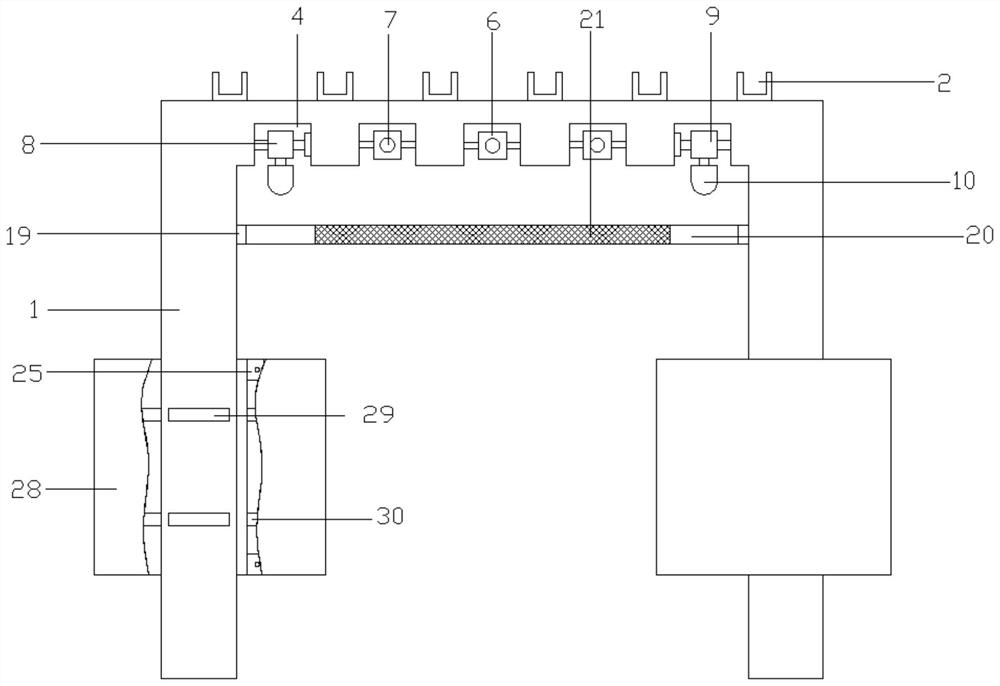 Road traffic width and height limiting device