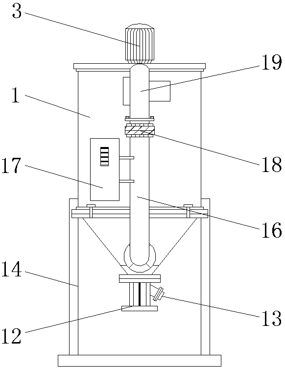 A heating machine and heating method for raw materials for graphite