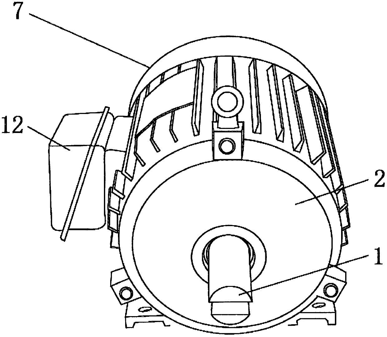 Motor assembling tool