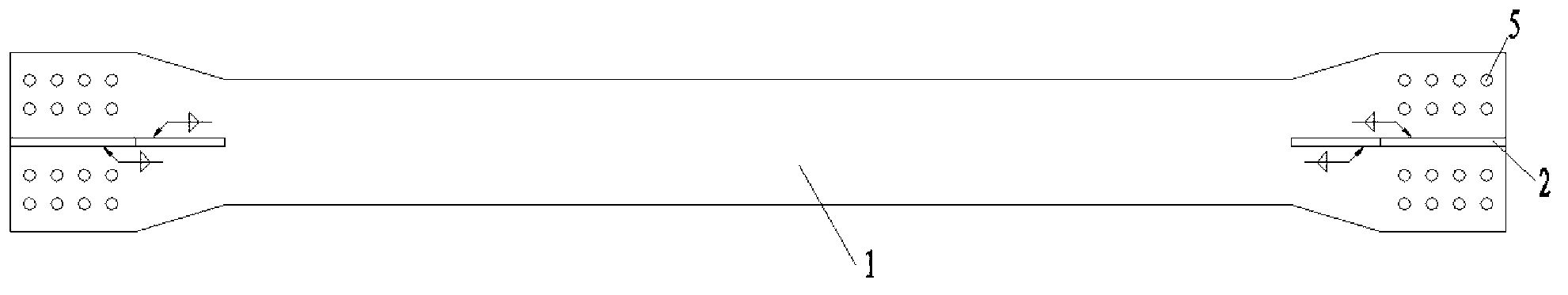 Fiberglass-reinforced plastics (FRP) section bar buckling-resisting supporting structure