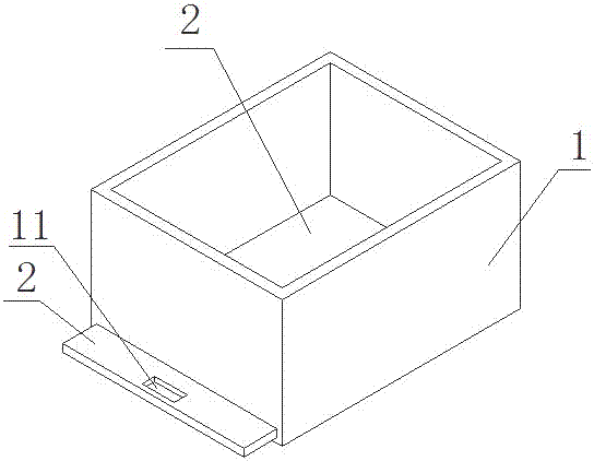 Drawer seedling growth box for Paris polyphylla var. yunnanensis