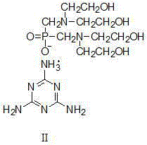 Triazine charring agent, preparation method therefor and application thereof