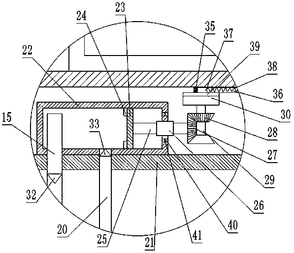 Device for collecting and measuring effective precipitation by using fixed water table