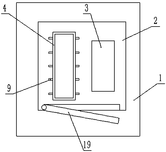 Device for collecting and measuring effective precipitation by using fixed water table