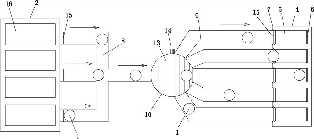 Dish selling terminal based on RFID technology and control method thereof