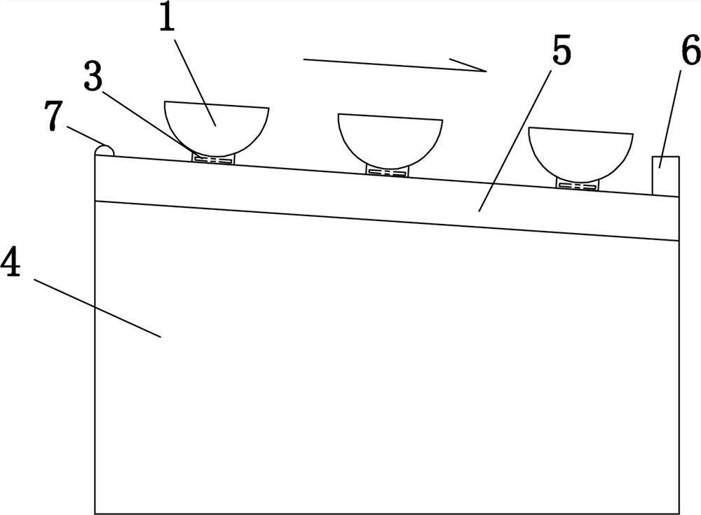 Dish selling terminal based on RFID technology and control method thereof