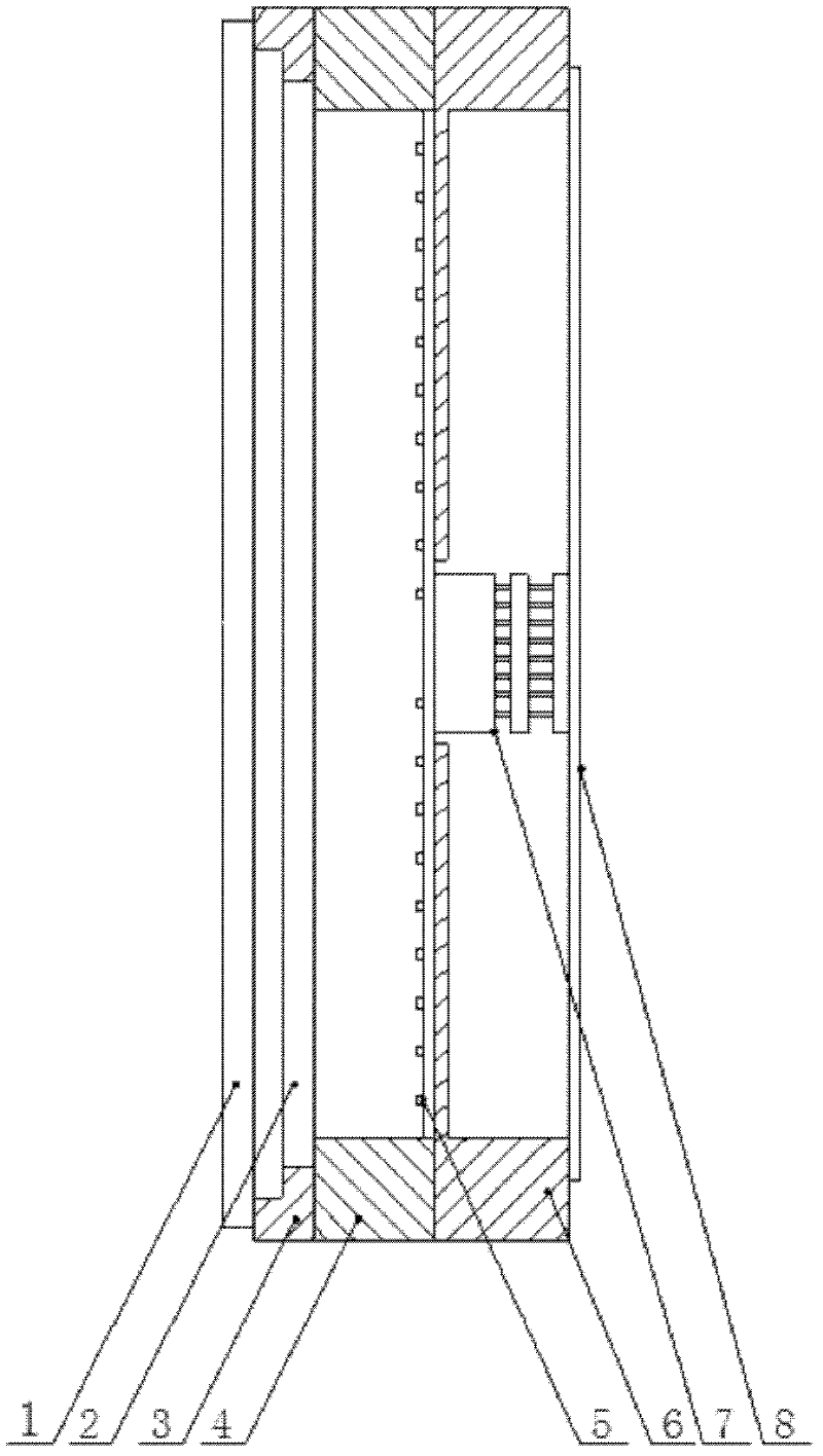 Screening device for screening non-uniformity of backlight source and testing method of screening device