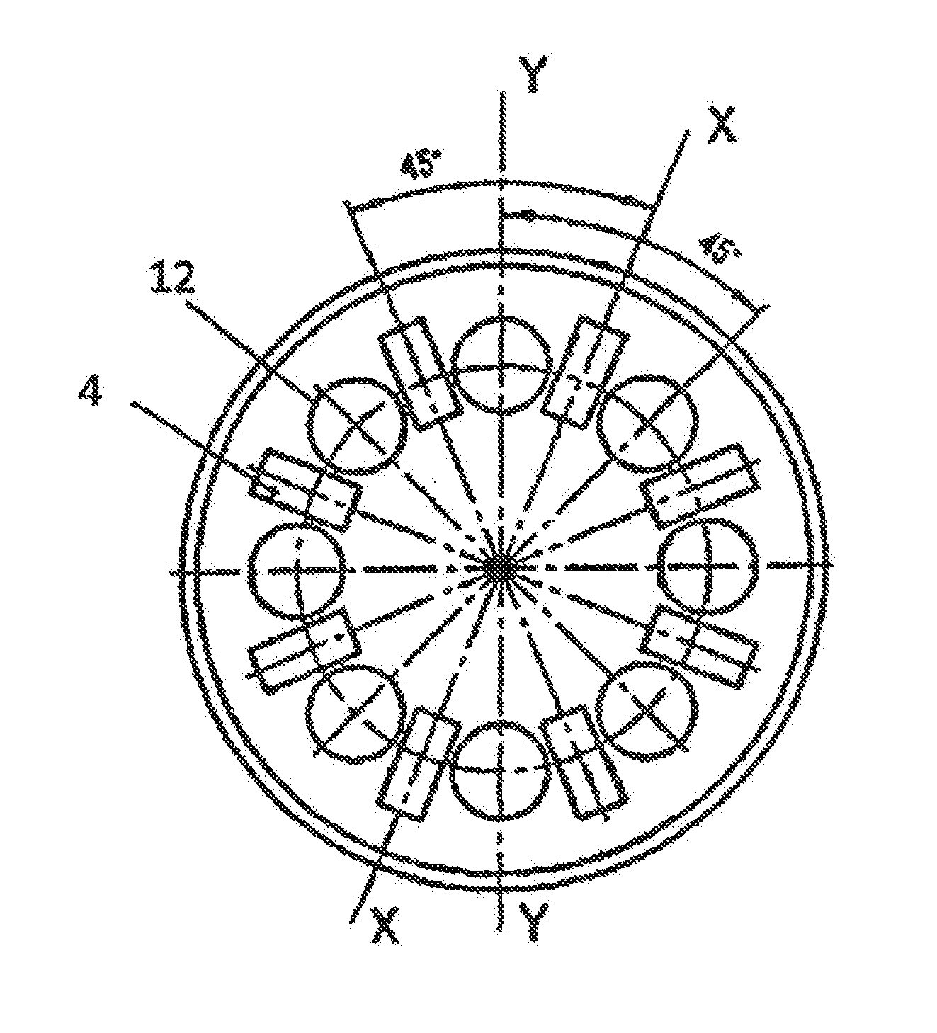 Axially symmetrical Coriolis force gyroscope (variants)