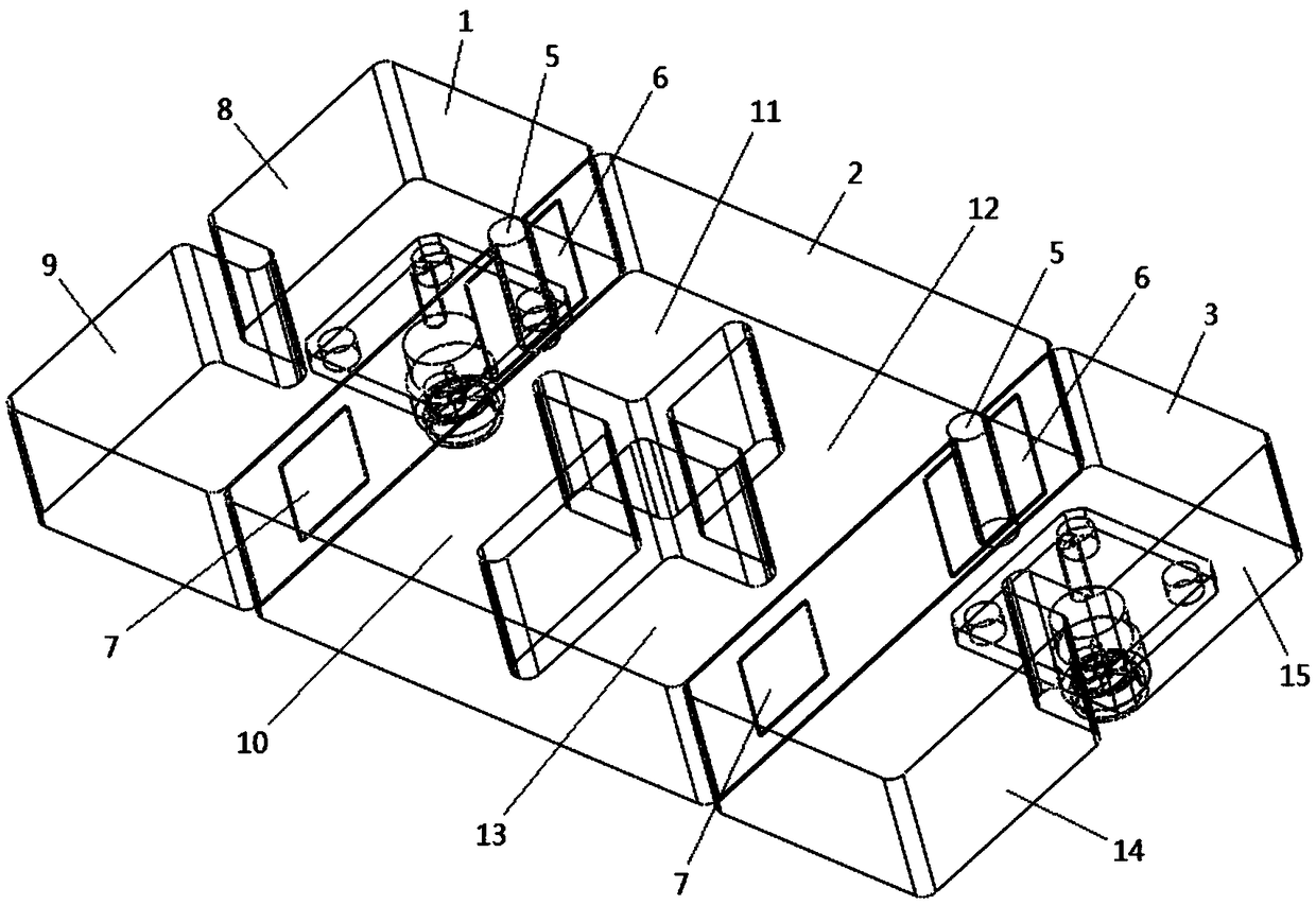 A capacitive coupling device and a filter