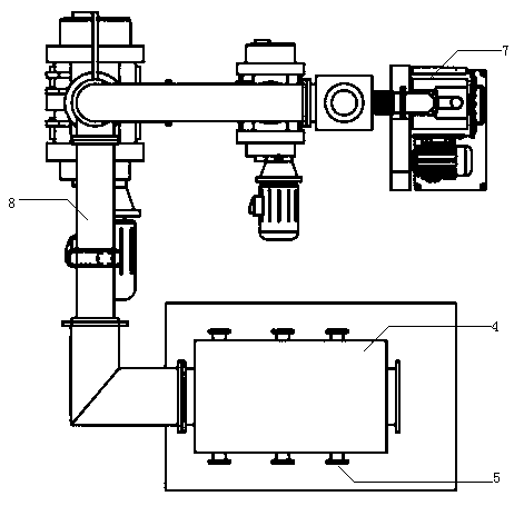 A device for efficient plasma transport of nuclear fusion experimental equipment