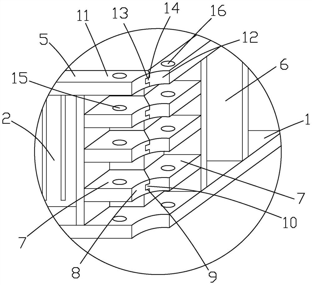 Splicing type frame for industrial silkworm breeding and using method of splicing type frame