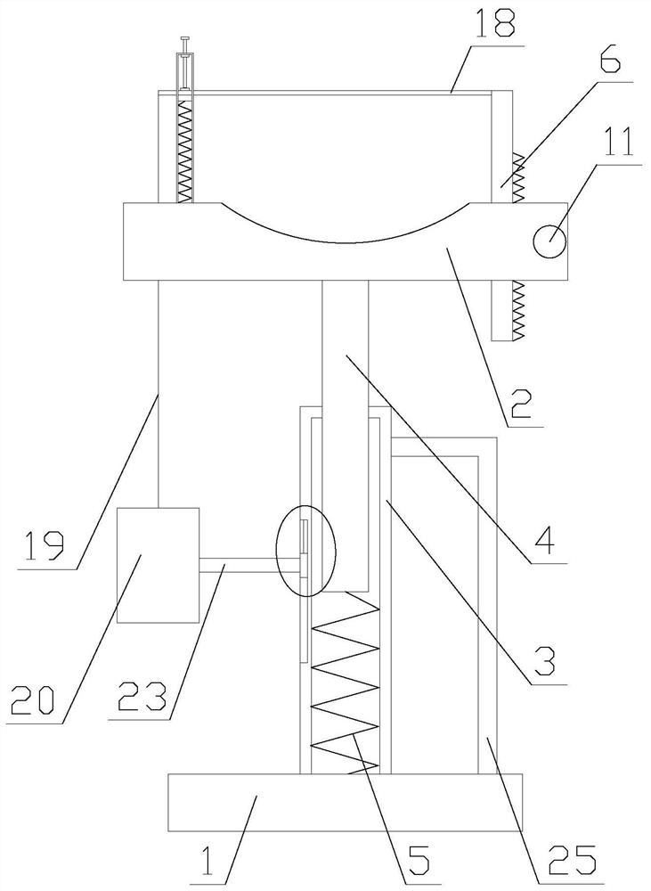 Fixing device for pipeline