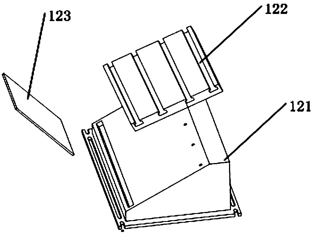 Numerical control turret reliability constant-speed and acceleration test device and method