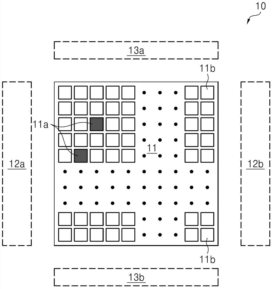 Pixel array, image sensor having the same, and method for compensating local dark current