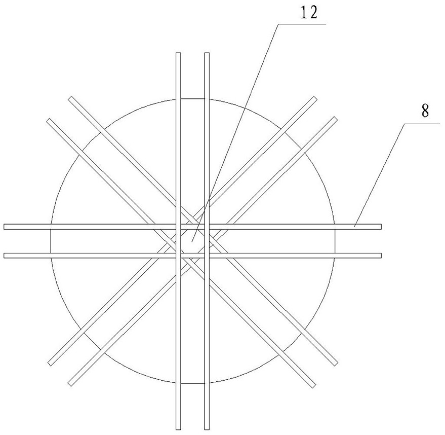 Displacement monitoring device and method for reinforcement and reconstruction engineering