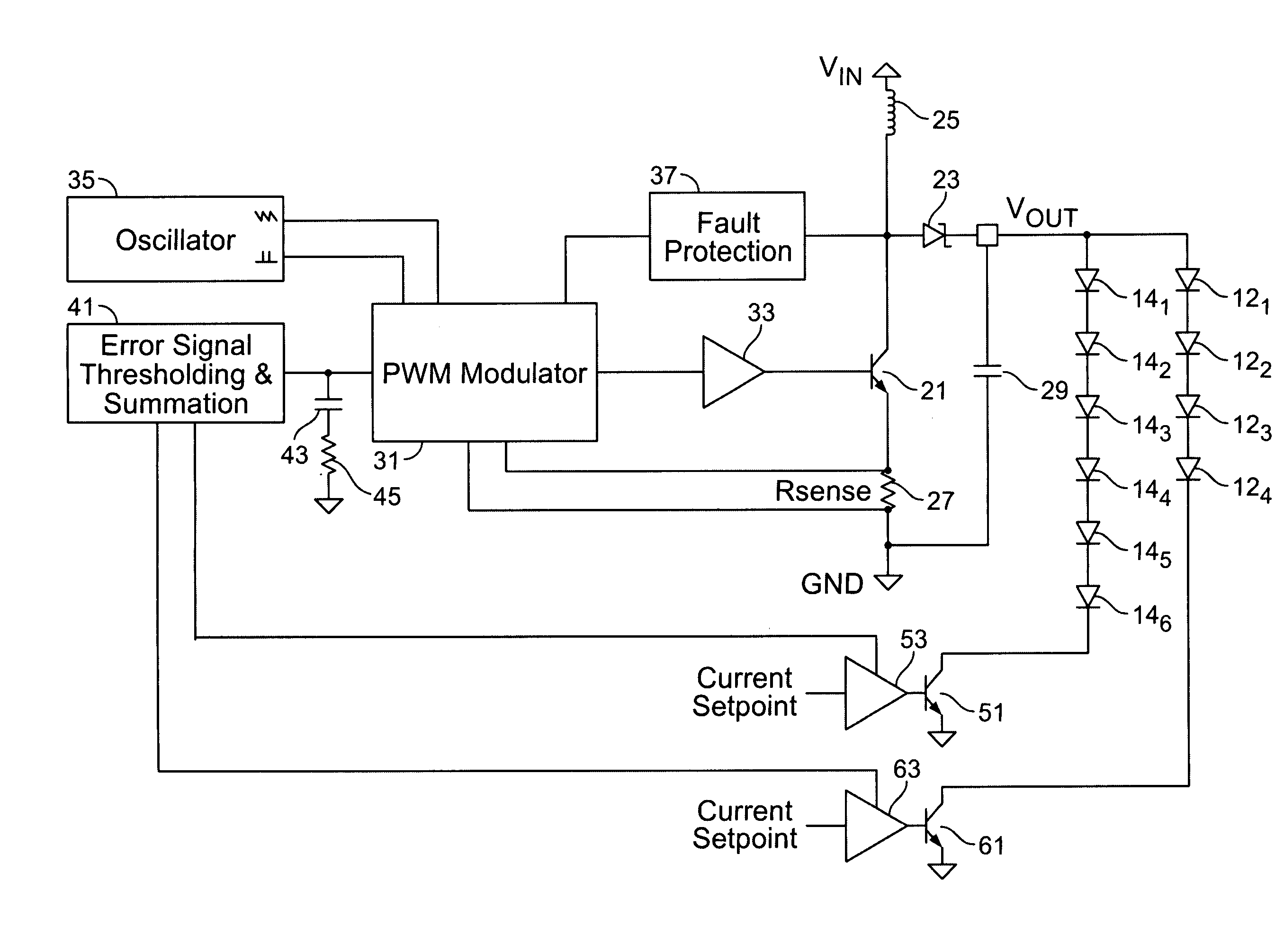 High efficiency power supply for LED lighting applications