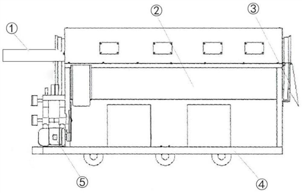 Technical field of tea leaf fixation machine structure optimization devices based on discrete element principle