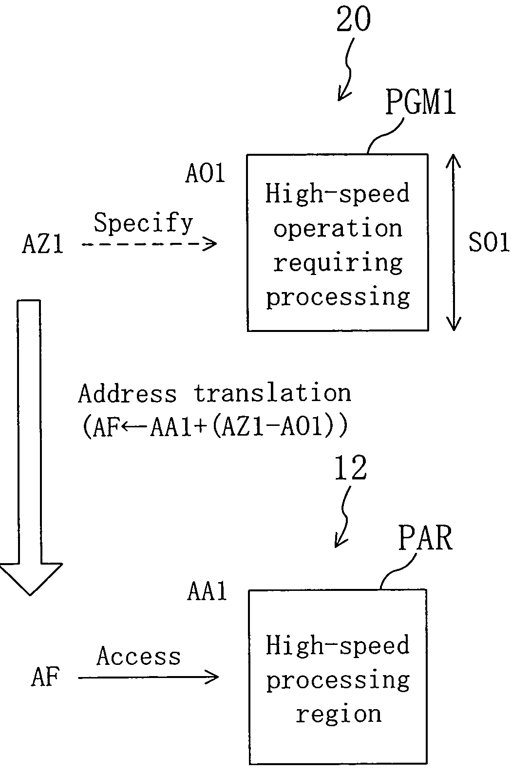 Microcomputer application system, microcomputer, signal processing system and signal processing LSI