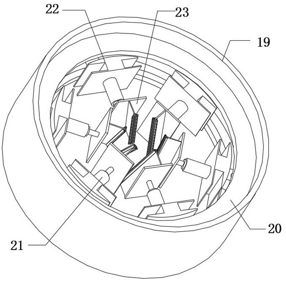 A surface treatment device for steel wire rope