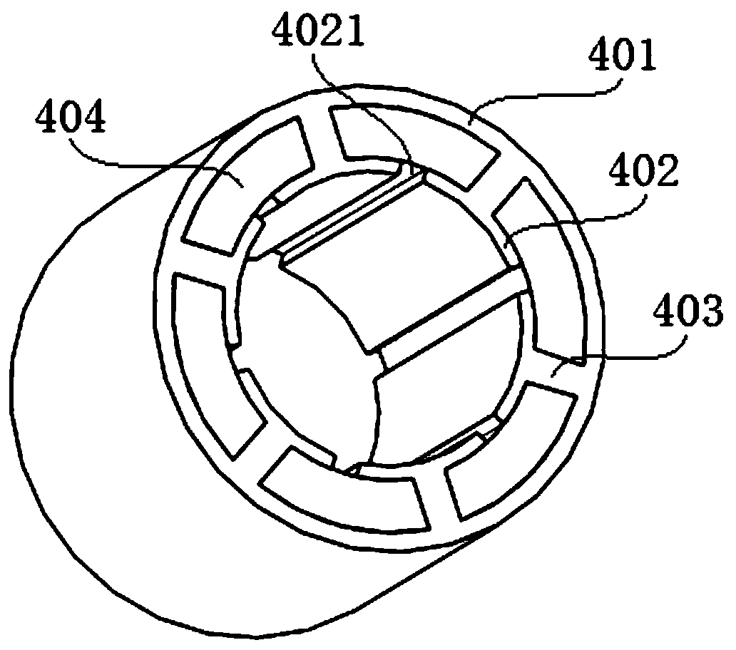 A magneto-rheological damper piston assembly with a subsidence active dispersion device