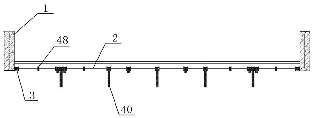 Wooden keel glass curtain wall system and construction method thereof