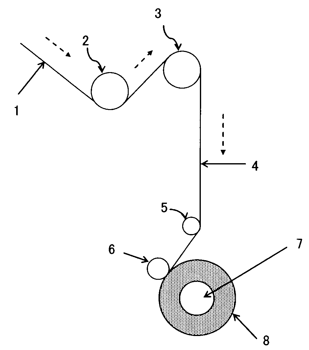 Carbon fiber package and process for producing the same