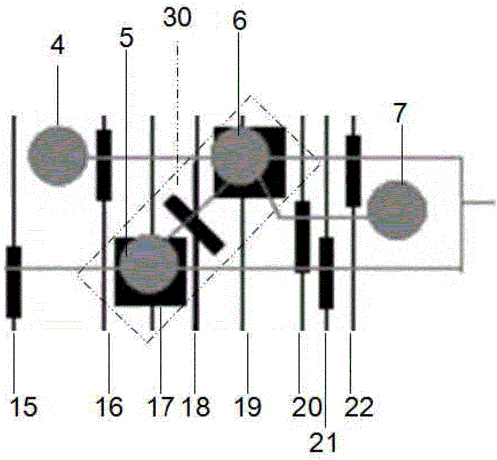 Micro-fluidic chip and nucleic acid extraction and purification method therewith