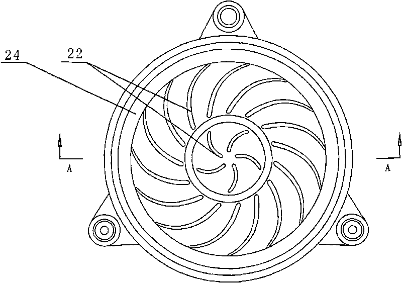 Novel tea knead entwist plate