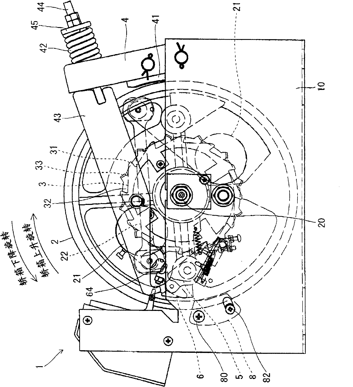 Speed governor of elevator