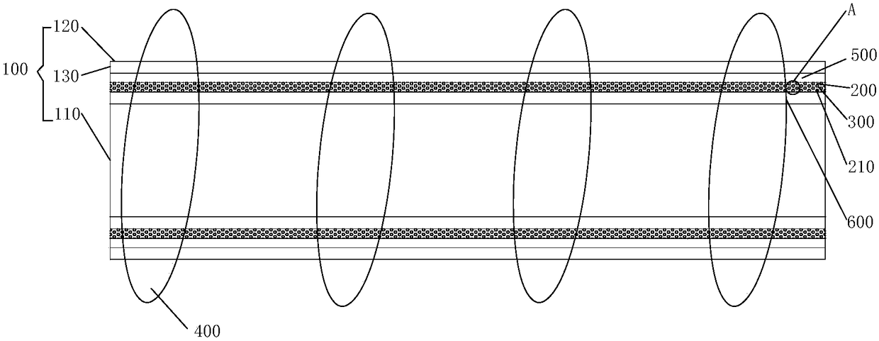 On-line activation structure and on-line activation method of adsorption part of superconducting cable heat insulation tube