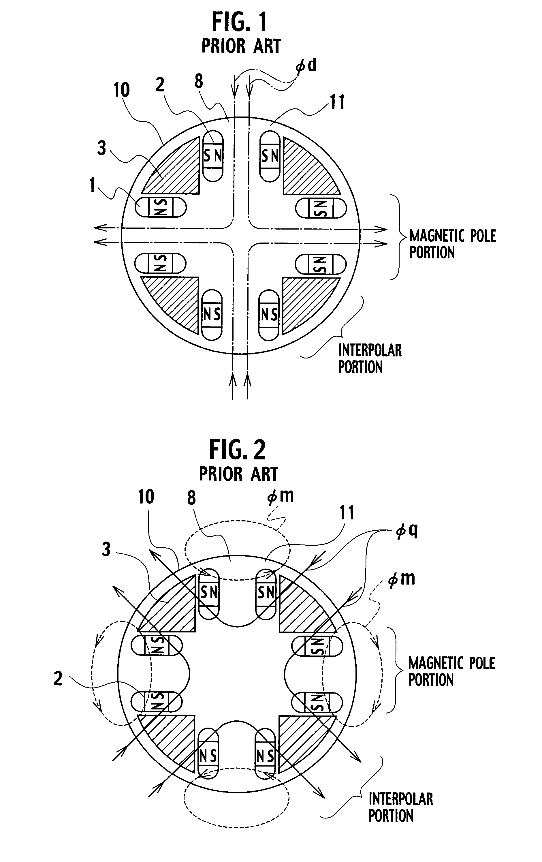 Permanent-magnet reluctance electrical rotary machine