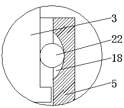 Dental examination supporting device with strong applicability