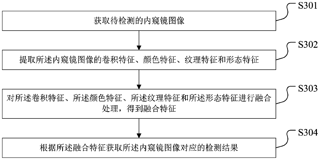 Wireless capsule endoscope image detection system and detection method