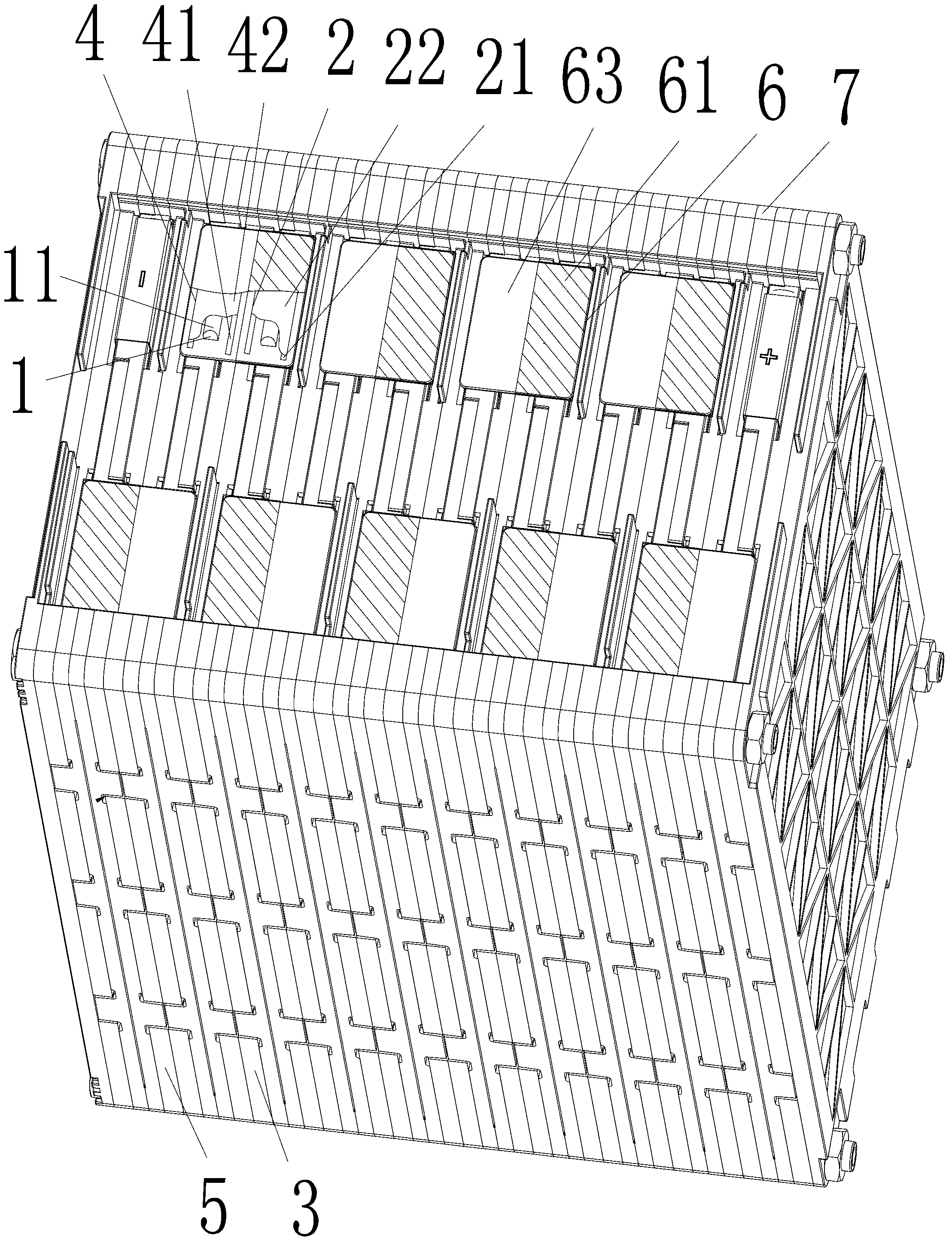 Power supply module of electrical vehicle and connection method