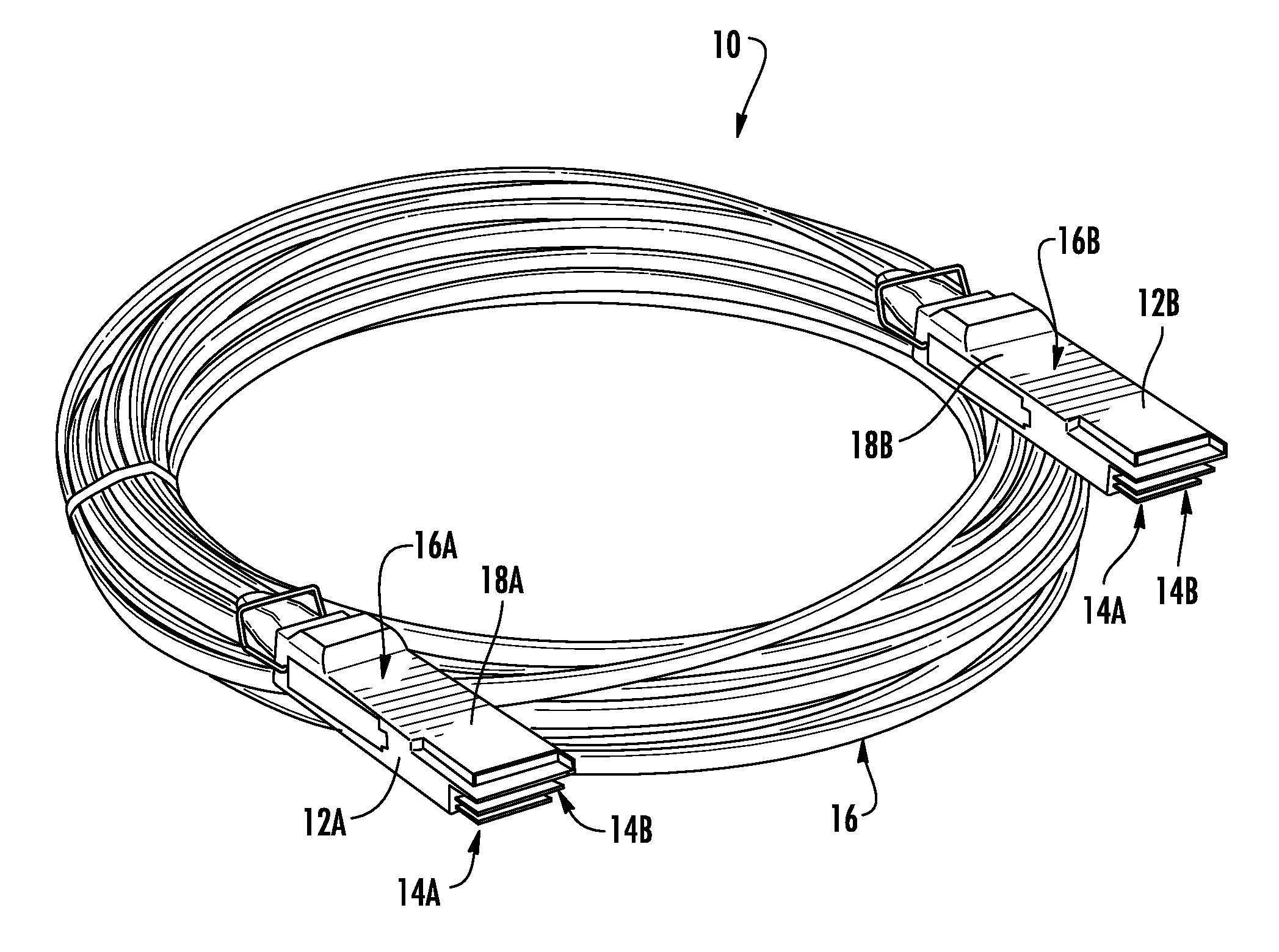 Receiver optical assemblies (ROAS) having photo-detector remotely located from transimpedance amplifier, and related components, circuits, and methods