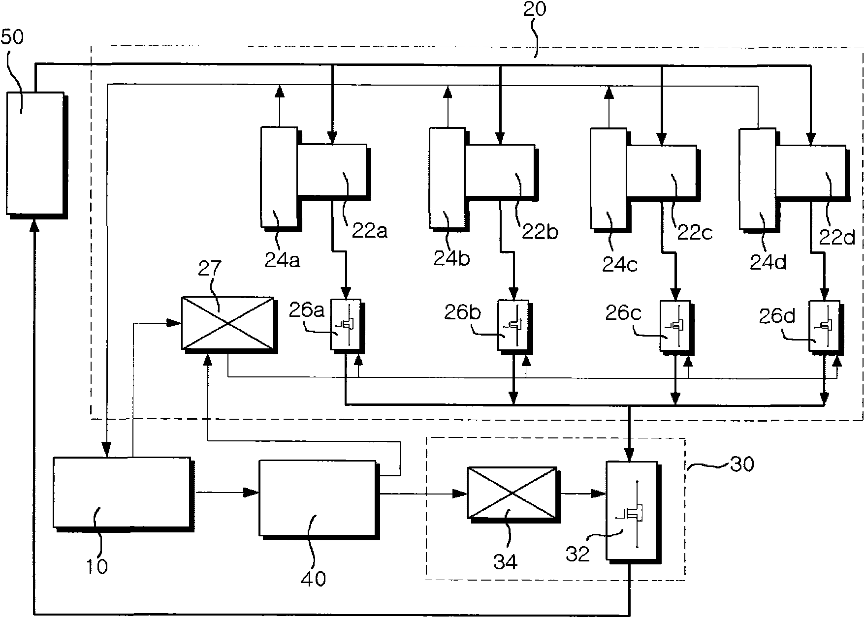 Overheat prevention circuit for heat source of thermotherapy device