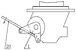 One-button circuit breaker just close point precise positioning debugging device and using method