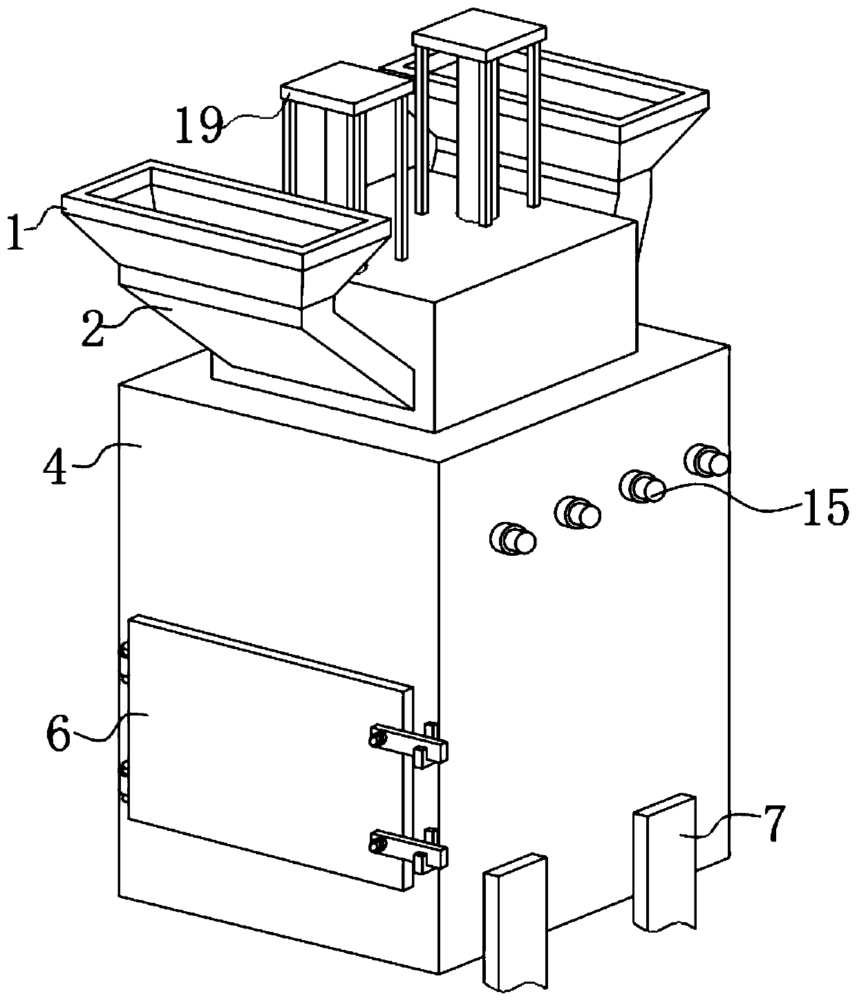 Lithium battery recovery device