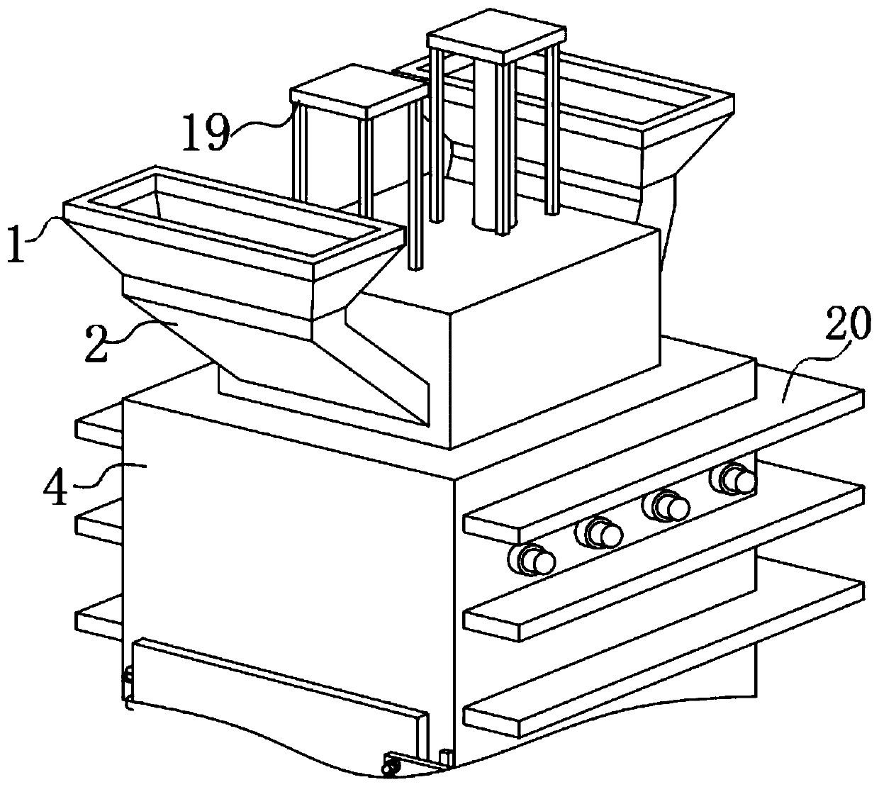 Lithium battery recovery device