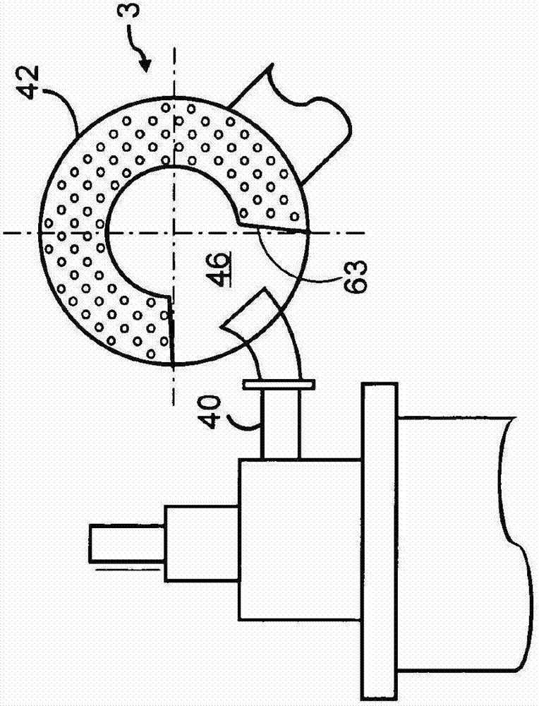 Large-scale turbocharged diesel engine with energy recovery device